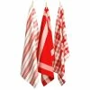 Rans - Madrid Tea Towel Red Set 3pce