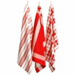 Rans - Madrid Tea Towel Red Set 3pce