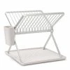 Brabantia - Foldable Dish Drying Rack Light Grey