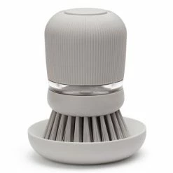 Brabantia - Soap Dispensing Dish Brush Mid Grey