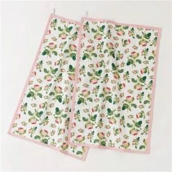 Roy Kirkham - Redoute Rose Tea Towel Set 2pce