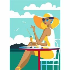 L'Ensoleillade - Tea Towel Frejus Seagull