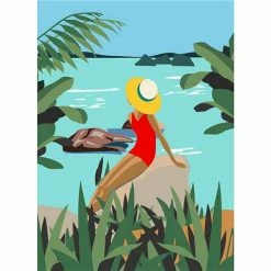 L'Ensoleillade - Tea Towel Frejus Rock