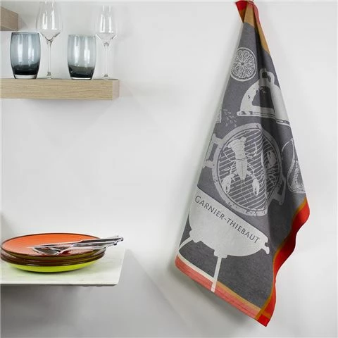 Garnier-Thiebaut - Tea Towel Lobster Grill 56x77cm