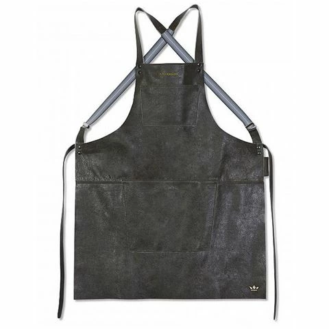 Dutchdeluxes - Suspender Style Apron Vintage Grey