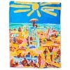 Kip & Co - Ken Done Beach Babes Linen Tea Towel