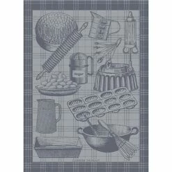 Garnier-Thiebaut - Tea Towel Patissier Gris 56x77cm