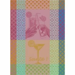 Garnier-Thiebaut - Tea Towel Sante Cocktail 56x77cm