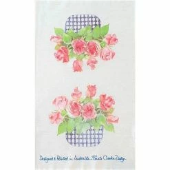 Susie Crooke - Susies Roses Tea Towel