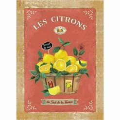 L'Ensoleillade - Tea Towel Citron Provencal