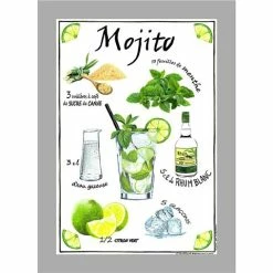 L'Ensoleillade - Tea Towel Mojito