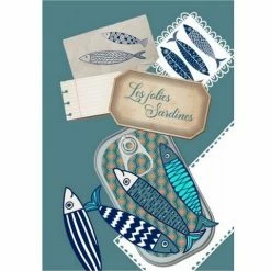 L'Ensoleillade - Tea Towel Sardinia The Pretty Sardines