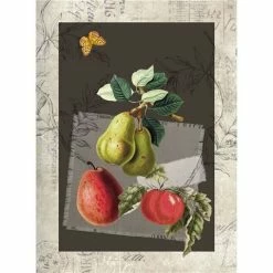 L'Ensoleillade - Tea Towel Butterfly With Pears