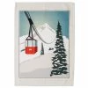 L'Ensoleillade - Tea Towel Les Alpes Cable Car