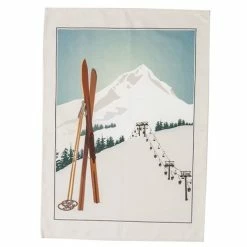 L'Ensoleillade - Tea Towel Les Alpes Skis
