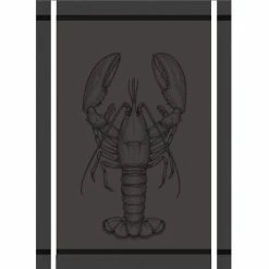 L'Ensoleillade - Tea Towel Lobster Grey
