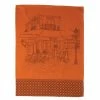 L'Ensoleillade - Tea Towel Bistrot Orange & Black