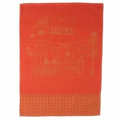 L'Ensoleillade - Tea Towel Bistrot Red & Green