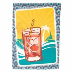 L'Ensoleillade - Tea Towel Impression Cherry Smoothie Numerique