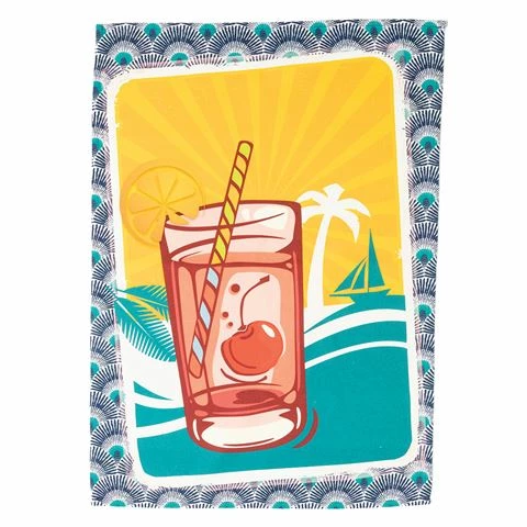 L'Ensoleillade - Tea Towel Impression Cherry Smoothie Numerique