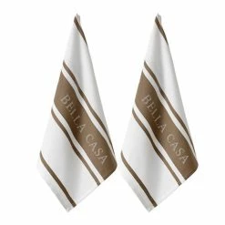 Ladelle - Bella Casa Kitchen Towel Latte Set 2pce