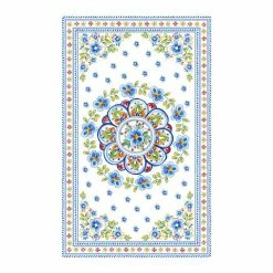 Le Cadeaux - Madrid White Flour Sack Cotton Tea Towel Gift Set 2pce