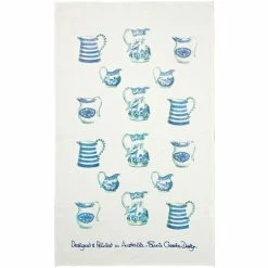 Susie Crooke - Blue Jugs Tea Towel