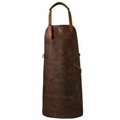 Crafted Leather - Leather Apron Cognac