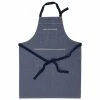 Lexington - Cooking Apron Striped Denim Blue/White 80x105cm