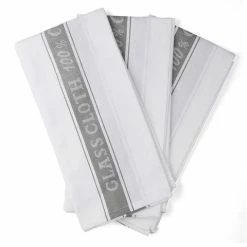 Rans - Glass Cloth Set Grey 3pce