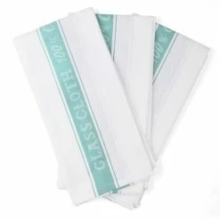 Rans - Glass Cloth Set Island Paradise Blue 3pce