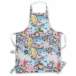 Greek Gods - Linen Apron One Size