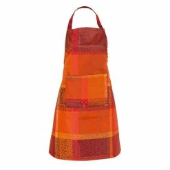 Garnier-Thiebaut - Apron Mille Wax Ketchup 80x90cm