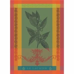 Garnier-Thiebaut - Tea Towel Brin De Laurier Fiesta 56x77