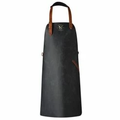 Crafted Leather - Leather Apron Black