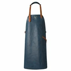 Crafted Leather - Leather Apron Blue