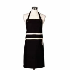 Le Creuset - Chef's Apron Black 80x88cm