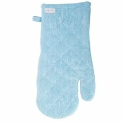Rans - Herringbone Oven Glove Blue