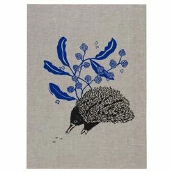 Eastbourne Art - Tea Towel Echidna