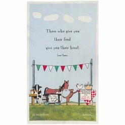 Rodriquez - Red Tractor Designs Farmers Market Tea Towel