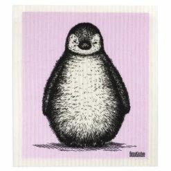 Retro Kitchen - Biodegradable Dish Cloth Penguin