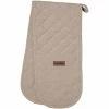 Ogilvies Designs - Ramie Eco Double Oven Mitt Stone