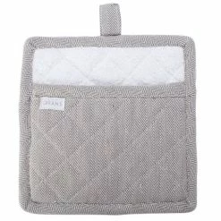 Rans - Herringbone Pot Holder Charcoal