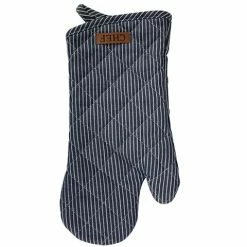 Ogilvies Designs - Chef Oven Glove Stripe Navy