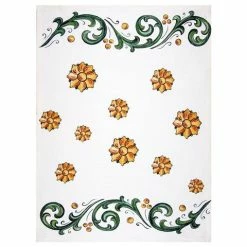Napking - Linen Kitchen Towel Pattern 2 Floral