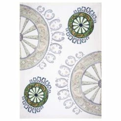 Napking - Linen Tea Towel Siciliam Pattern 2
