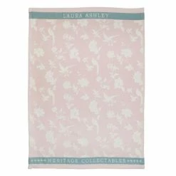 Laura Ashley - Blush Flowers Tea Towel