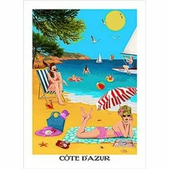 L'Ensoleillade - Tea Towel Pin Up Plage