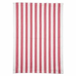 Rans - Paris Basket Weave Tea Towel Red
