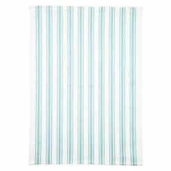 Rans - Paris Basket Weave Tea Towel Turquoise